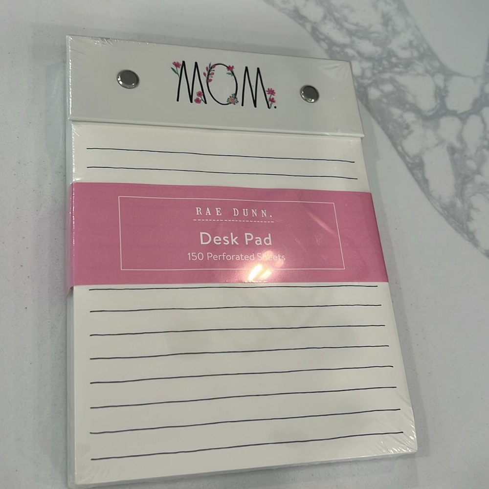 Rae Dunn M🌸M Desk Pad. - Picture 16 of 16